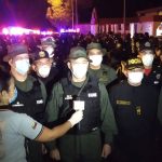  Unión cívico militar policial  aplica protocolo de prevención y protección de la Covid-19 en Ureña 