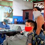 Familias de Boca de Grita se realizan prueba rápida del Covid-19