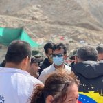 Llevaba cocaína y marihuana en paquetes de harina de maíz