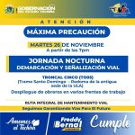 Continúa reparación de la calle 6 del 23 de Enero